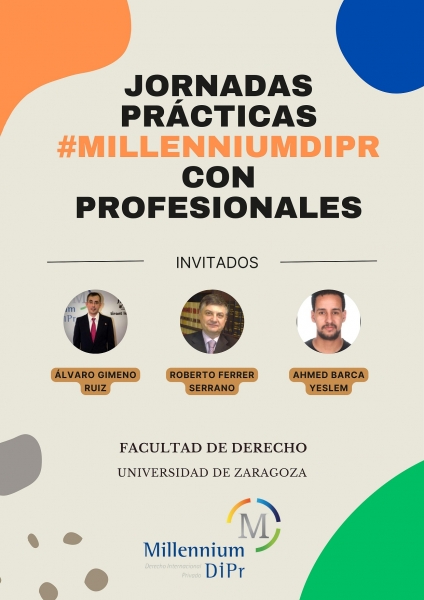 Jornadas Prácticas #MillenniumDIPr con profesionales